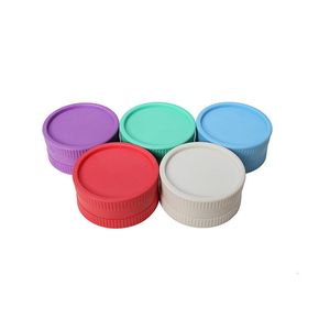 Fumer Coloré 55 MM Matériau Dégradable Herbe Sèche Tabac Grind Spice Miller Broyeur Broyeur Broyage Haché Main Muller Porte-Cigarette DHL Gratuit