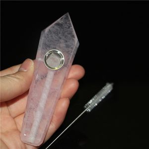 Fumer des tuyaux en pierre de cristal tabac verre eau plate-forme cendrier pour bong quartz banger clou