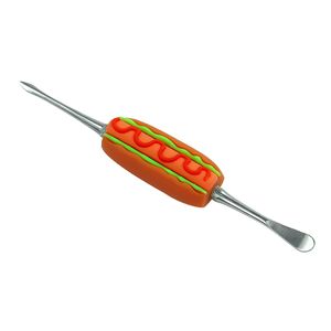 Roken DAB Gereedschap Droog Herb Vaporizer Hotdog Dabber Wax Atomizer voor Container Vapor Pen Kit Metalen Onderdelen