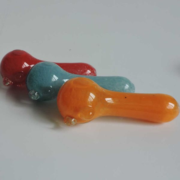 Pipes en verre pour fumer, fabrication de tabac, faites à la main et magnifiquement fabriquées à la main, tuyaux à fumée colorés, vente en gros