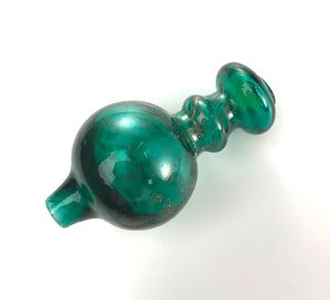 Rokende bedwelmende draaiende bubbler koolhydraten glazen water bongs accessoires 35 mmod ronde balstijl voor kwarts thermische banger nagel