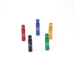 Fumar narguile Pipe Spot venta directa transfronteriza Mini Color metal nueva botella de rapé de metal conjunto portátil
