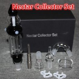 roken HOOKAHS Kit met Titanium Tip Nail Quartz Tip 10mm alle beschikbare Mini Glazen Pijp Micro set