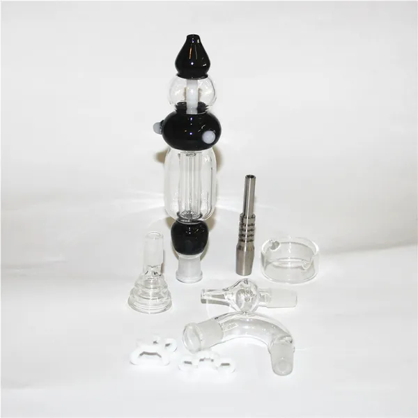 Fumer Micro Nectar Kit NC 14mm avec clou en titane Pointe de quartz tuyaux d'eau à main