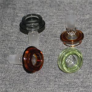 Roken Mobius Glazen Kom 14mm 18mm Jonit Mannelijk met Honingraat Scherm Ronde Kommen Ash Catcher Bubbler Glass Bong