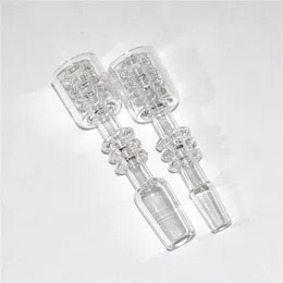 Fumer Nouveau 10mm 14mm Quartz Conseils Goutte À Goutte Testeur Paille Tube Astuce Narguilé pour Mini tuyau d'eau dab rig bong Mâle Femelle Fumer Ongles