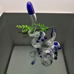 Pipe à fumer Mini narguilé bongs en verre forme en métal coloré vente chaude gourde tuyau de filtre haute performance