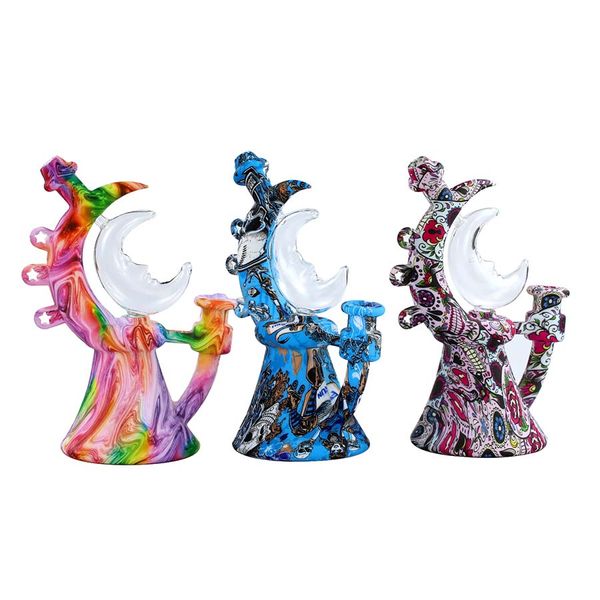 pipe conduites d'eau bang en verre bangs dab rig plates-formes pétrolières barboteur cigarette tabac chicha ﾠ narguilé