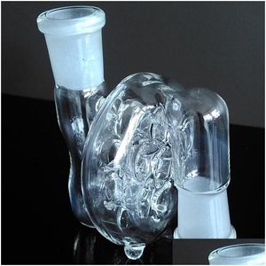 Pipes À Fumer 10 Style Attrape-Cendres En Verre Pour Bong Narguilés 6Cm 8Cm Swiss Perc Ashcatcher14.4 18.8 Joint Mâle Femelle Dab Rig Drop Deli Dhgjy