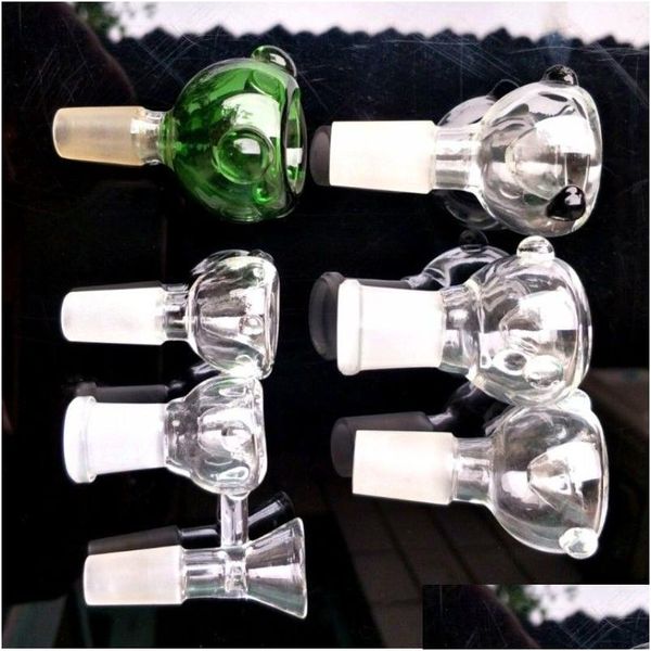 Pipas para fumar 14Mm 19Mm Agua Hombre Mujer Hierba Diapositiva Dab Piezas Gafas Tazón seco Tazones de tabaco para bongs de vidrio 139 K2 Drop Delivery Dhfva