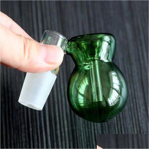 Pipas para fumar 4 estilo Glass Ash Catcher Bowls para Bong Hookahs con hembra macho 10Mm 14Mm 18Mm Junta 2.2 pulgadas Bubbler y Calabash Dhw5Z