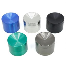 Rookpijpen 50 mm diameter vier lagen zinklegering directe verkoop concave oppervlakte sigarettenmolen, buitenlandse handelssigarettenset set