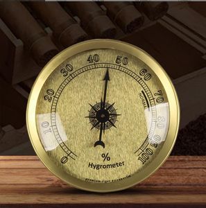 Rookpijpen 57 mm aluminium legering hygrometer ingelegde batterijvrije humidor humidor