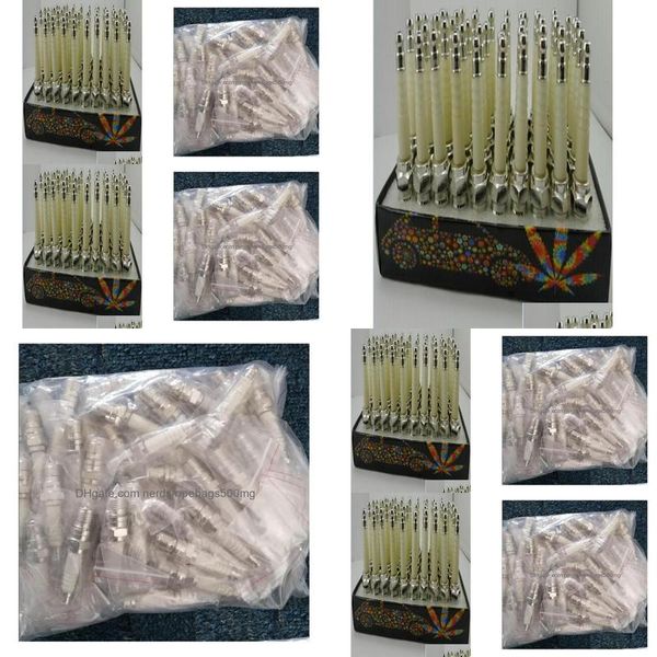 Pipas para fumar 5 piezas Lot Las pipas de bujía Pipa para fumar Tabaco Tubería de metal 7134004 Entrega de gotas Hogar Jardín Hogar Misceláneas Fumar Dhudb