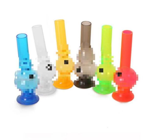 Pipas para fumar 16 cm Hornet Acrílico Ghost Head Bong Backwood Hookah Accesorios Tubería de agua Entrega de gotas Hogar Jardín Hogar Sund Dhviq