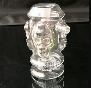 Rookpijpen AECSSORIES GLASE HOWAHS Bongs Vierzijdige skeletpot