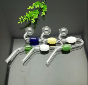 Rookpijpen bongs Vervaardiging Handgeblazen waterpijp Kleurrijke glazen wok in de vorm van een slang