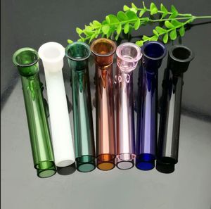 Pipas para fumar bongs Fabricación Cachimba soplada a mano Pipa de vidrio con boca de campana coloreada