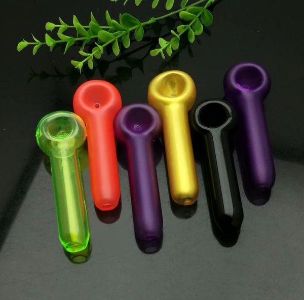 Pipes pour fumer bangs Fabrication Narguilé soufflé à la main Nouveau tuyau en verre à changement de couleur à haute température coloré par pulvérisation