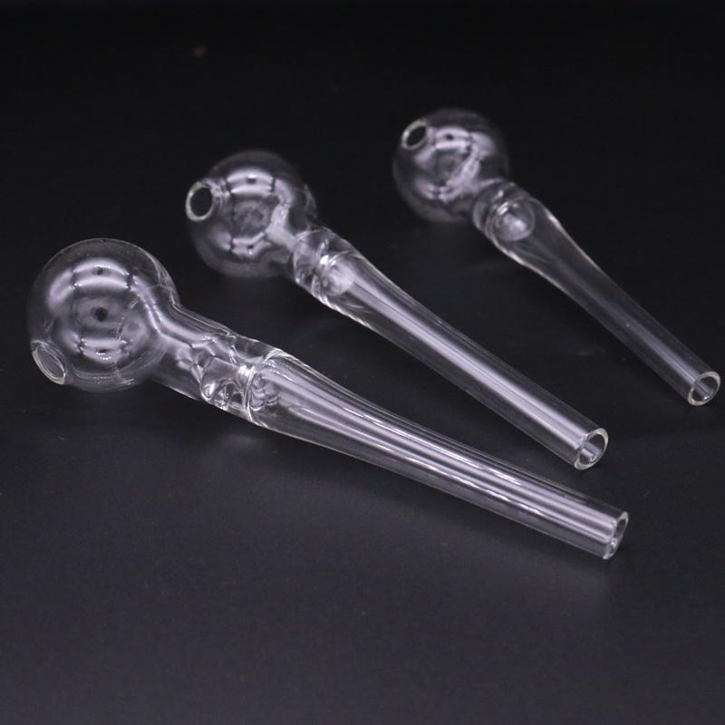 Smoking pipes Cigarette Tube Handcraft Pyrex Glass Oil Burner Pipe Mini Hand creative tubes