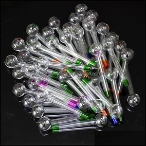 Rookpijpen Colorf Glass Pipe Pyrex Oil Burner Nail Burning Jumbo Concentrate Thick Clear Great Drop Delivery 2021 Home Garden Hous Dhbir