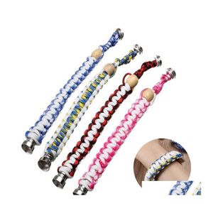 Tuyaux De Fumer Creative Bracelet En Métal Pipe Portable Den Filtre Porte-Cigarette Accessoires Ménagers 23Cm Drop Delivery Maison Jardin Otmqn