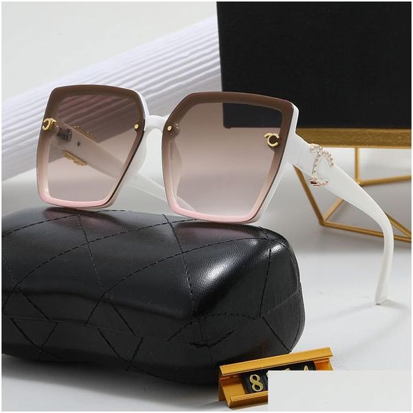 Pipas para fumar Gafas de sol de diseño para mujeres Hombres Estilo de moda Marco cuadrado Verano Gafas de sol polarizadas Clásico Retro 7 colores Optio Dhzg7