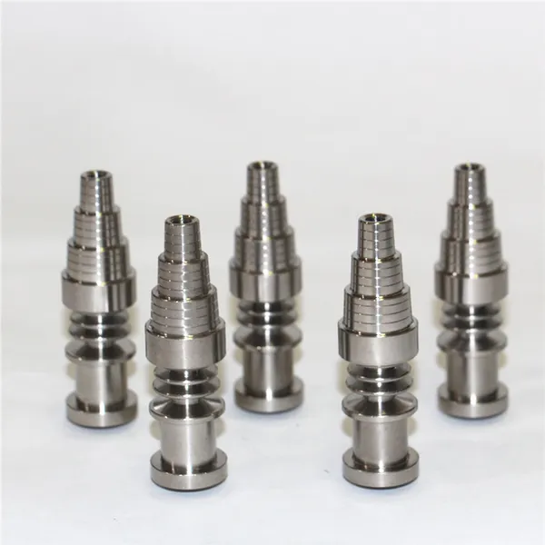 Pipes à fumer Kit d'ongles numérique E de haute qualité avec les plus récents clous en titane 6 en 1 adaptés aux serpentins de chauffage plats de 10mm16mm20mm plates-formes pétrolières