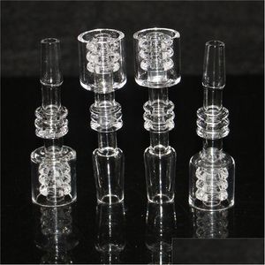 Pijpen Waterpijpen Diamond Knot Quartz Enail Banger Bangers Nail 10Mm 14Mm Male Joint Dab Rig Glass Bong drop Delivery Home Garde Dhjkx