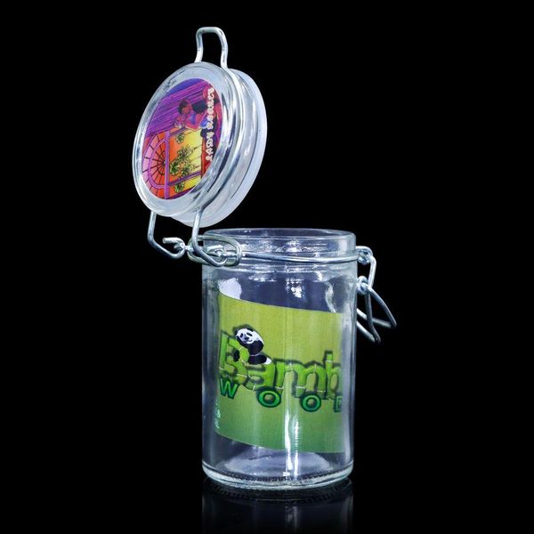 Fumer Pipes Lady Hornet Bocal En Verre Pour Bouteille De Stockage D'herbes Sèches Logo Mixte Motif Affichage Emballage Accessoire En Gros Drop Delivery Dh06X