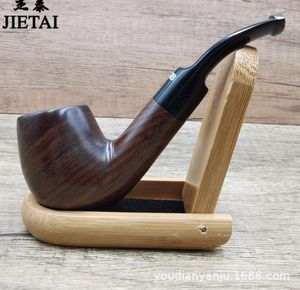 Smoking Pipes Mini Ebony Pipe Filter Portable Men's Solid Wood Small Pipe Handmade