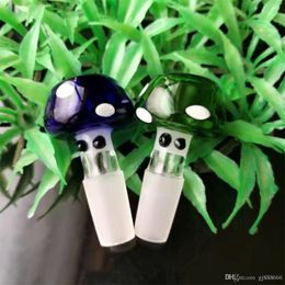 Pipes à fumer Mushroom Bubble Glass Bongs Accessoires Pipes à fumer en verre coloré mini multi-