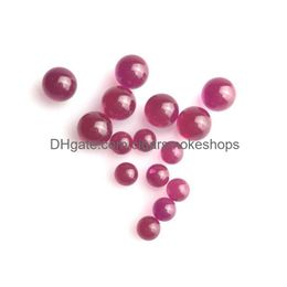 Pipes À Fumer Nouveau 6Mm 4Mm Ruby Ball Terp Pearl Couleur Changée Rouge Noir Colorf Toupie Perles Pour Quartz Banger Goutte D'eau Deliv Dhcpx