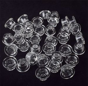 Raucherpfeifen, eins, neun Löcher, dicke Glasschale, Ersatzschalen für Silikonpfeifen, Silikon-Handrauchwasserbong