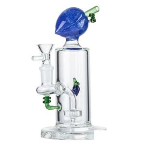 Pipes Pour Fumer Unique 5 Mm D'épaisseur Forme Pêches Mtiple Couleurs Narguilés Pommeau De Douche Perc Eau Huile Dab Rigs 14.5 Mm Joint Femelle Avec Verre Dhkb1