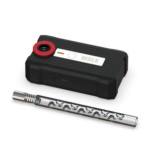 Tuyaux de fumage Kit de chauffage à induction WDLX avec dispositif de chauffage à sec à quartz Détections automatiquement 4-6 secondes Réchauffement rapide