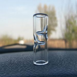 Fumer Pyrex Verre Épais Portable Preroll Rouler Porte-Cigarette Filtre Embouchure Conception Innovante Cigare Conseils À La Main Pipe À Main De Haute Qualité DHL Gratuit