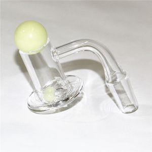 Fumer Quartz Banger Nail avec marbre Carb Cap Terp perles ensemble 10mm 14mm 18mm Mâle Femelle pour Dab Rigs pipe à eau bong