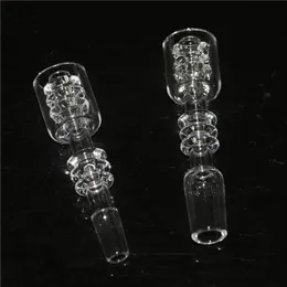 Accesorio para uñas de cuarzo para fumar Punta de cuarzo Clip Dabber Nails 10/14/19mm Dab Rig Bong Glass Pipe Tool