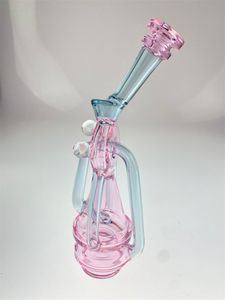 Smoking rig atomic stardust et pink ajoutent 3opals pic carta les deux font un nouveau design recycler de haute qualité