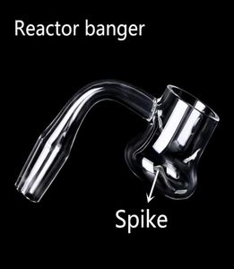 Fumar total Clear Flat Top The Reactor Quart Banger con fondo de pico 10 mm 14 mm 18 mm Hembra masculina 45 90 grados de cuarzo para bo5300979