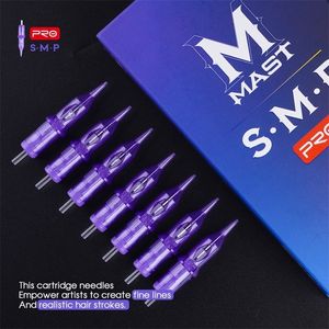 Smppmu mast pro 0.18mm / 0,20mm / 0,25 mm 1RL 3RL Tattoo permanente make-up naalden cartridge ronde voering penbenodigdheden 220316