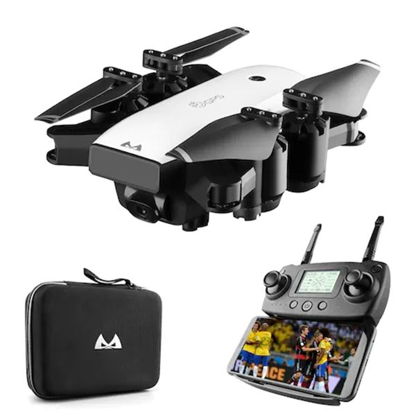 SMRC S20 GPS pliable 2.4G RC Drone quadrirotor avec caméra HD 1080P 6 essieux gyroscope RC hélicoptère jouets