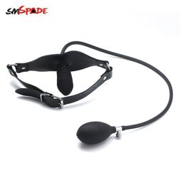 SMSPADE SEX TOYS POUR FEMME BONCE BONDAGE DOLDO GAG GAG GAGE BIG MOUCHE GAG ADUT