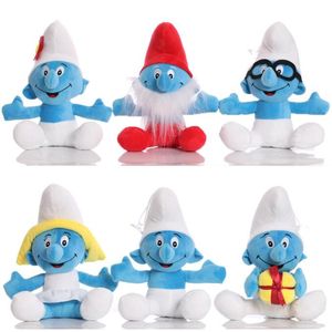 Smurf knuffel blauwe zus blauwe elf babytaartpop