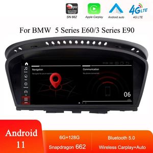 SN662 Android 11 système lecteur multimédia Android de voiture pour BMW E60 E90 Apple Carplay GPS Navi écran tactile Radio BT5.0