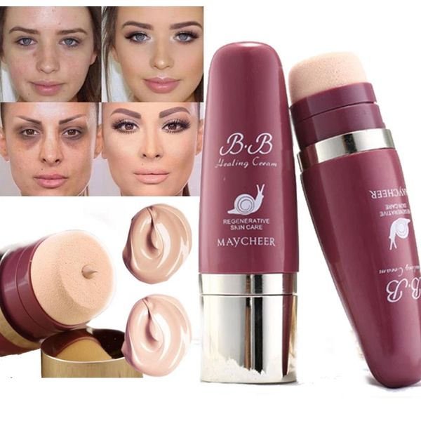 Snail Air Cushion BB Contrôle de l'huile Lastion de couverture complète imperméable Foundation liquide Water Hydratrizing Corceler Cosmetic 240425