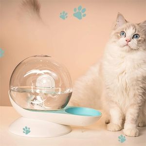 Slakken bubble kat water fontein filter automatische dispenser huisdier drinken voor katten honden feeder huisdieren bowl 220323