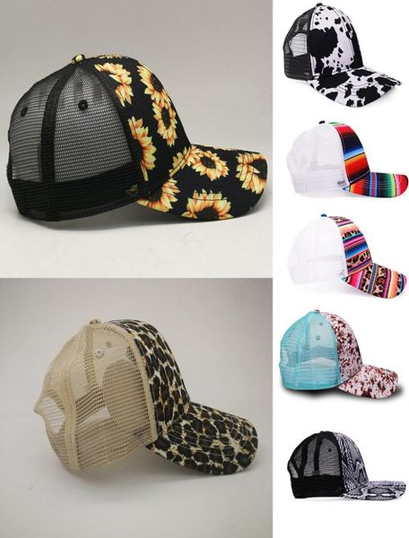 Serpent Baseball chapeau vache imprimé léopard casquettes Serape maille casquette mode rayé cactus chapeaux en plein air Sunhat M26859966478