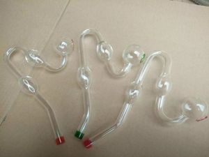 Accessoires pour bangs brûlés par serpent ﾠ, Brûleur à mazout Tuyaux en verre Conduites d'eau Tuyaux en verre Plates-formes pétrolières Fumer avec des bangs en verre compte-gouttes A